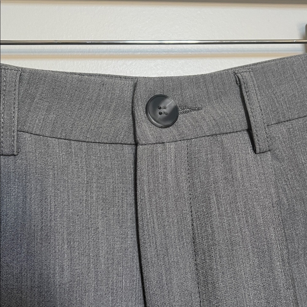LULUS Tailored Gray wide leg trousers - Picture 2 of 5